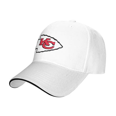 Kansas City Chiefs Baseball Cap Adjustable Hat Sun Shade Peaked Cap