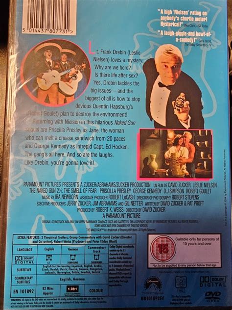 The Naked Gun 2 1 2 The Smell of Fear DVD Köp på Tradera 697704701