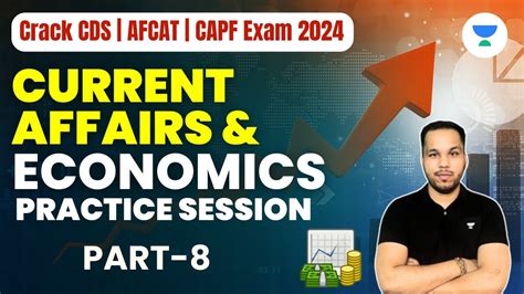 Current Affairs Economics Practice Session Part 8 CDS AFCAT