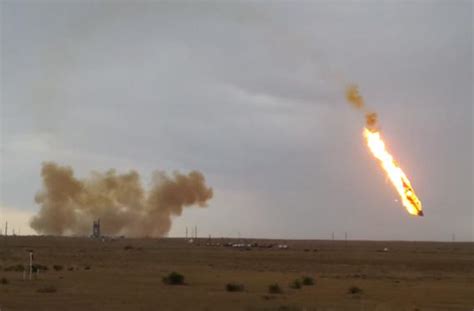 Russian rocket failure: Proton M rocket explodes after takeoff.