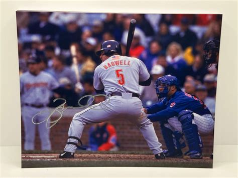 Jeff Bagwell Signed Autographed Photo Authentic 8x10 Ebay