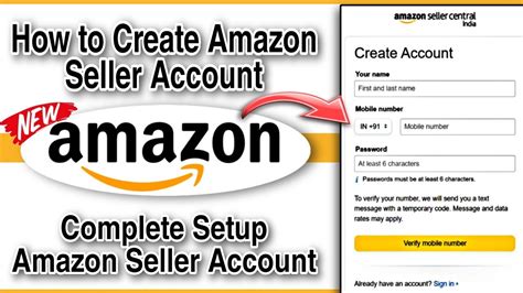 How To Create Amazon Seller Account India Amazon Seller Account Kaise