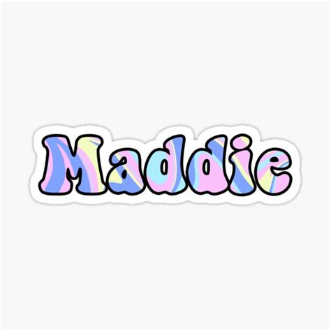 Maddie Sticker For Sale By Itzsil Redbubble