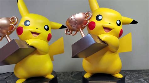 Pokemon World Championships Pikachu Trophy Youtube