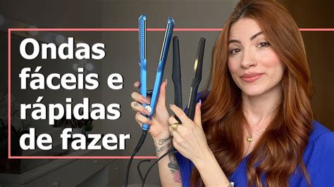 Como Fazer Ondas No Cabelo Chapinha Youtube