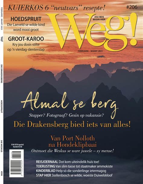 Get Digital Access To Weg Februarie Maart Issue Magzter