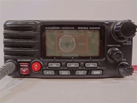 Standard Horizon Matrix Gx Two Way Vhf Radio Transceiver Unit W