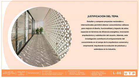 UTP Taller Arquitectónico 8 ANÁLISIS DE CASOS PPT