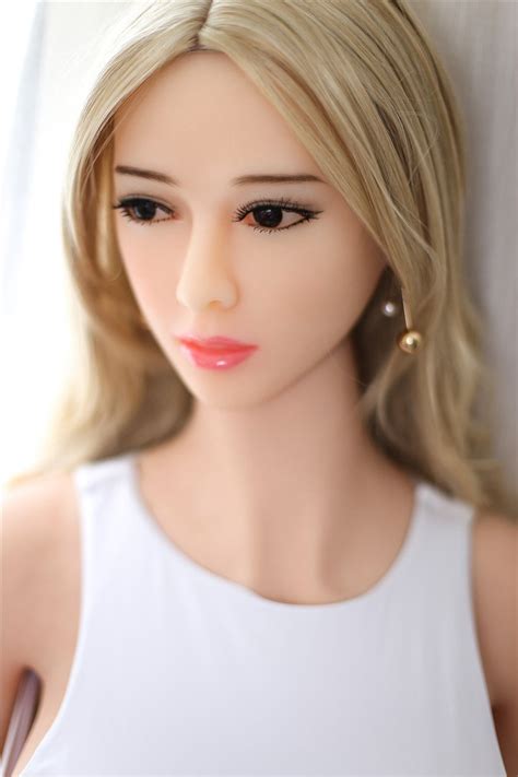 Blonde Long Hair Heatable Realistic Sex Doll Lauren Cm