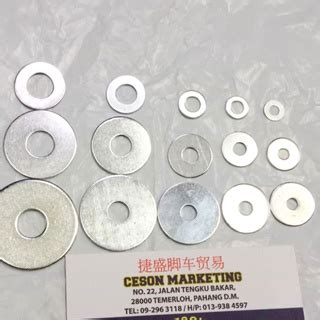 Big Wider Flat Washer M M M M M Wider Flat Steel Washers Plain