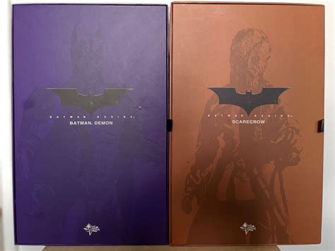 BATMAN BEGINS BATMAN DEMON SCARECROW HOT TOYS TH ANNIVERSARY EXCLUSIVE Hobbies Toys