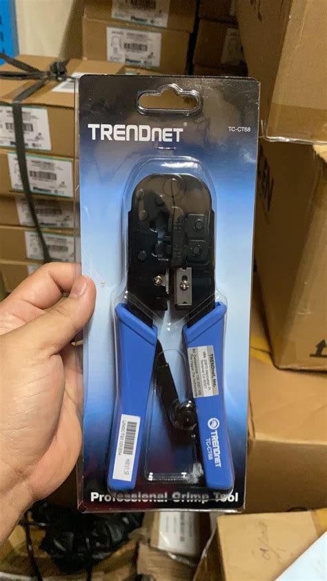 Jual Trendnet Crimping Tool Rj45 RJ11 TC CT68 Jakarta Pusat