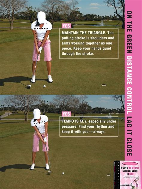 Maintain The Triangle With Smooth Consistent Tempo For More Putts In