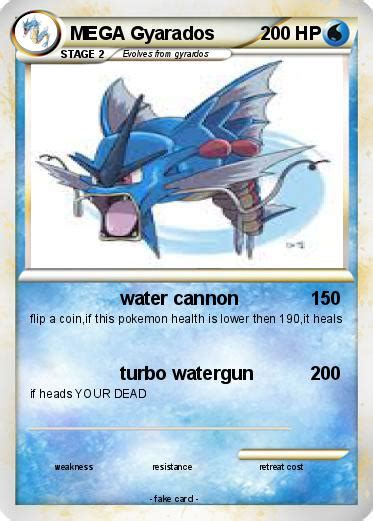 Pokémon Mega Gyarados 2 2 Water Cannon My Pokemon Card