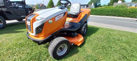 SOLD USED 2019 STIHL RT 6127 ZL Petrol Ride On Lawn Mower Frank Nicol