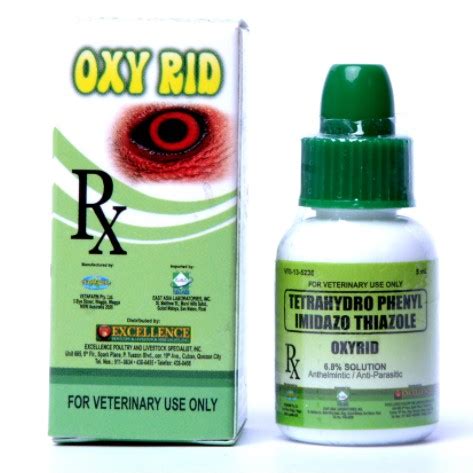 Oxy Rid Eye Dewormer Drops 5 Ml Shopee Philippines