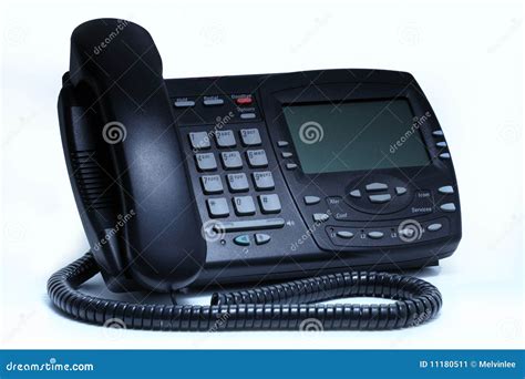 Business VOIP phone stock image. Image of communication - 11180511