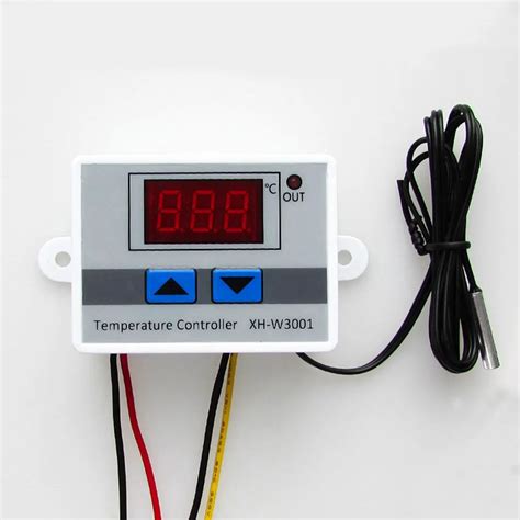 LED Digital Temperature Controller 10A Thermostat Control Switch ...