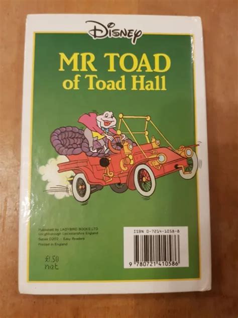 Ladybird Books Disney Mr Toad Of Toad Hall Picclick Uk