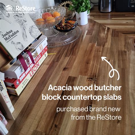 Diy Acacia Wood Butcher Block Kitchen Countertops Portland Region