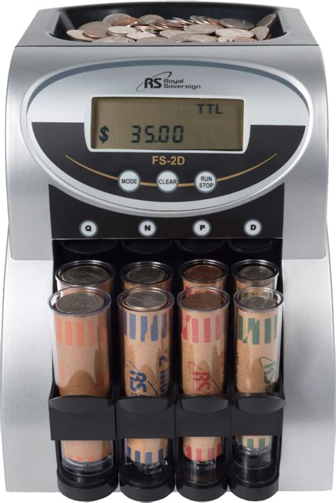Best Buy: Royal Sovereign Electric 2 Row Coin Sorter FS-2D