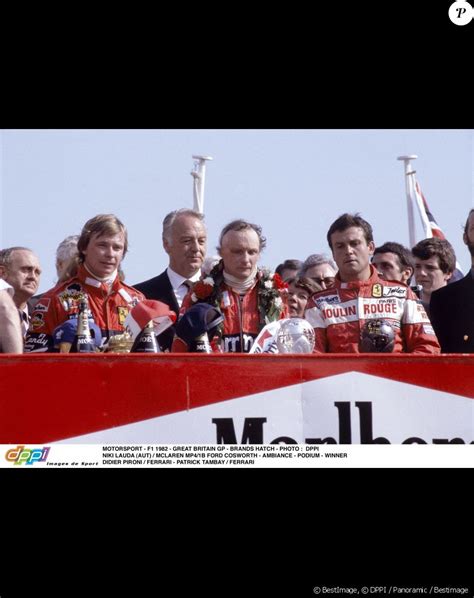 Mort de Patrick Tambay le pilote de Formule 1 s est éteint à 73 ans