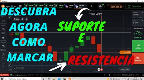 Descubra Agora Como Marcar Suporte E Resistencia E Ter Uma Boa