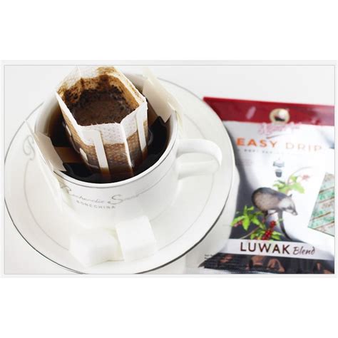 Kopi Kapal Api Easy Drip Luwak Indonesian Coffee Drip Coffee