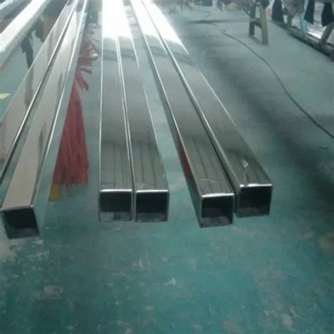 Stainless Steel Square Pipe Material Grade Ss Thickness Mm