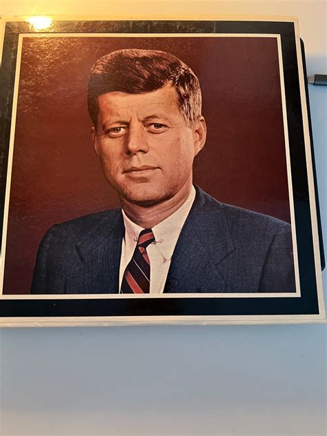 John F Kennedy Memorial Album Famous Speeches Lp Vinyl Record Etsy