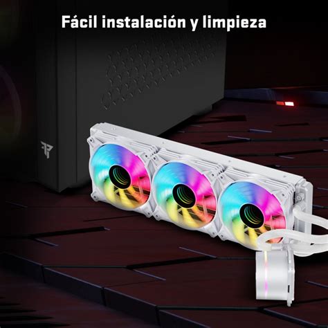 Tempest Liquid Cooler Argb Kit De Refrigera O L Quida Branco