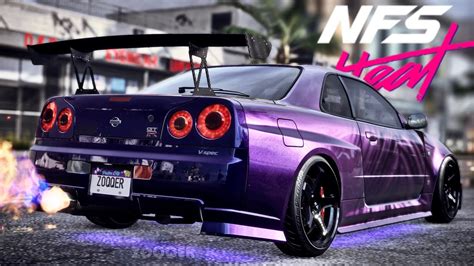 Midnight Purple Skyline R Tuning Need For Speed Heat Youtube