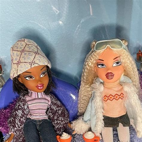 Cloe On Instagram Gossiping Over Hot Chocolate Bratz Bratzsasha Bratzcloe Bratzdoll
