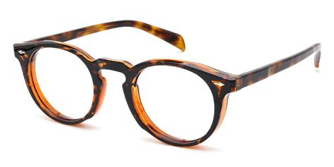 Dolores Oval Tortoiseshell Glasses For Men And Women