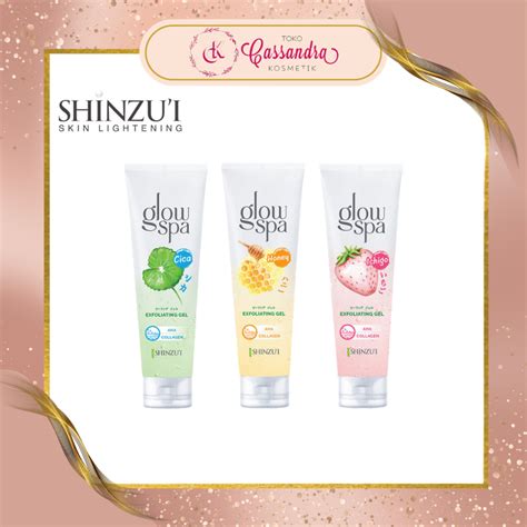 Jual Shinzui Glow Spa Exfoliating Gel Ml Shopee Indonesia