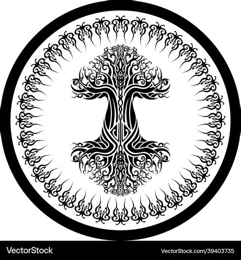 Norse Yggdrasil Symbol