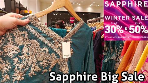 Sapphire Winter Sale 2024 Sapphire Sale Sapphire Flat 50 Off YouTube