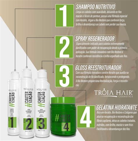 Kit Bio Reconstrutor Ml Cauteriza O Troia Hair