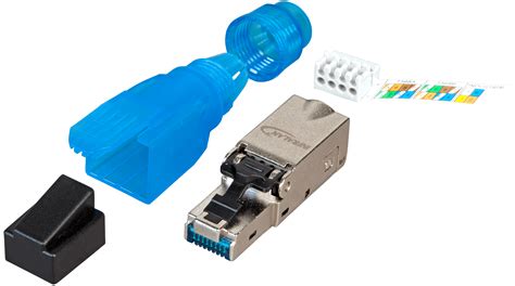 Rj45 88035av Rj45 Stecker Cat 6 Class E Ftp Bei Reichelt Elektronik