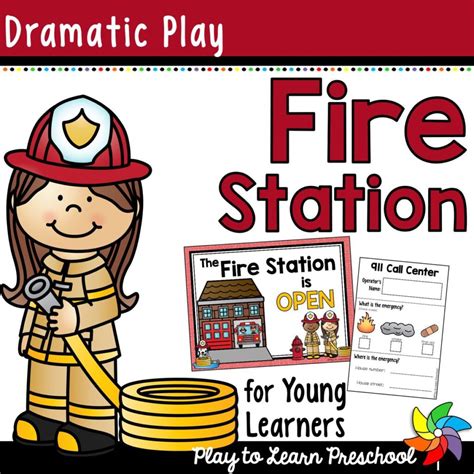 Preschool Fire Station Dramatic Play