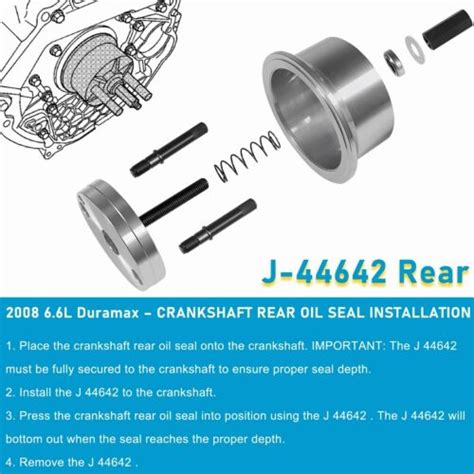 For Isuzu L Duramax Rear Crankshaft Seal And Wear Sleeve Installer J