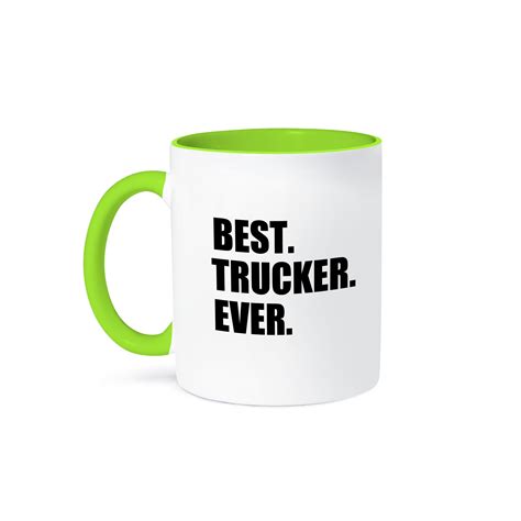 3dRose Best Trucker Ever Truck Driver Enthusiast Driving Job