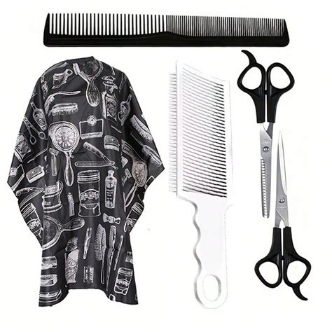 Professional Hair Comb Set For Men - Flat Top Barber Comb, Haircut Comb ...