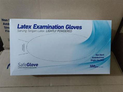 Sarung Tangan Latex Examination Gloves M