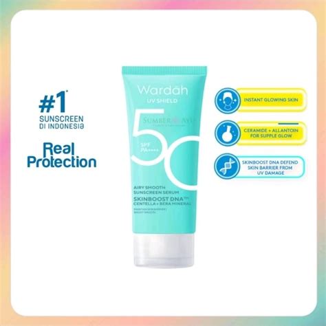 Jual Wardah Uv Shield Airy Smooth Sunscreen Serum Spf Pa