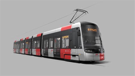 Škoda Transportation Neue Straßenbahn ForCity Plus Praha 52T