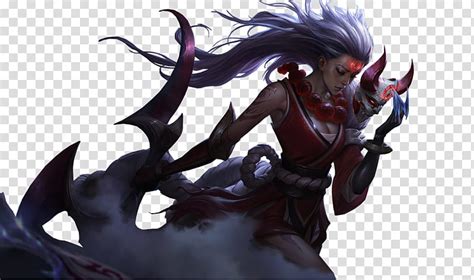 Bloodmoon Akali Splash Art