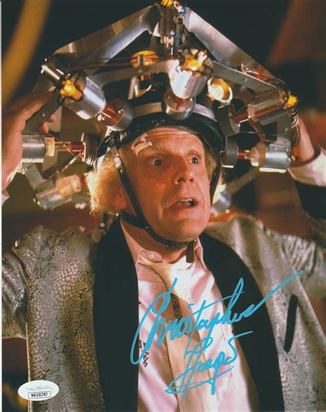 Christopher Lloyd Back To The Future signed 8x10 photo - Fanboy Expo Store