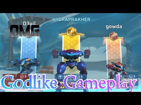 Only Panther Challenge MECH ARENA GODLIKE GAMEPLAY YouTube