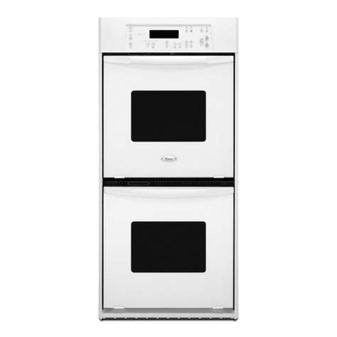 Whirlpool 24 Inch Double Electric Wall Oven Color White At